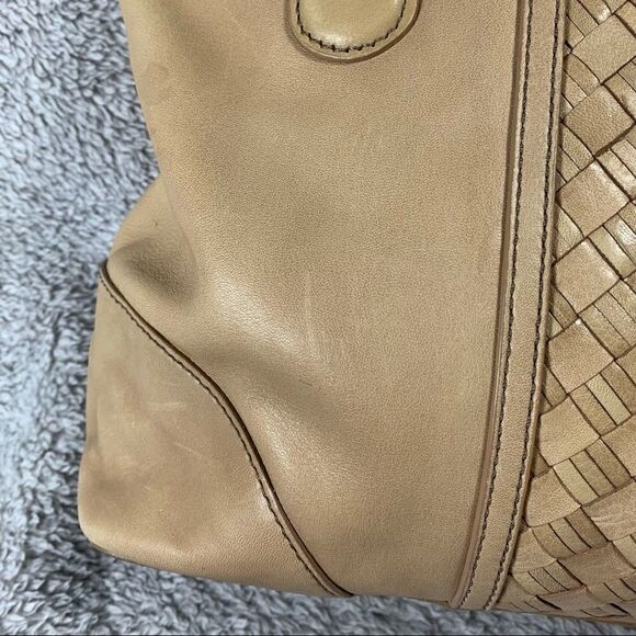 Cole Haan Mid Basket Weave Shoulder Purse - Picture 13 of 16